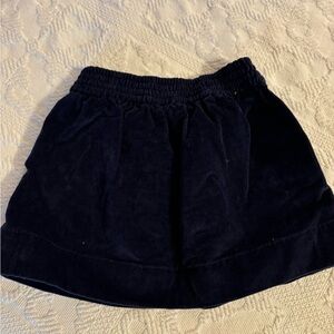 Navy Corduroy Girls Skirt